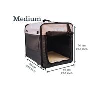 Henry Wag Folding Fabric Pet Crate - Medium