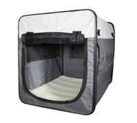Henry Wag Folding Fabric Pet Travel Crate Size Large