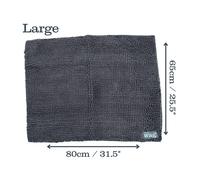 Henry Wag Micro Fibre Noodle Pet Mat Large for Dogs