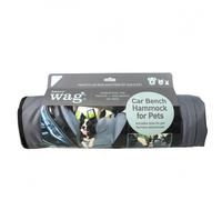 Henry Wag Pet Car Bench Hammock - Grey/Black - One Size