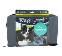 Henry Wag Pet Car Hammock - Safe Environment For Your Dog whilst Travelling in the Back Seat - Durable and Washable Fabric - (125 x 120 cm) (GRS Recycled Polyester)
