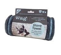 Henry Wag Pet Glove Towel - Soft & Highly Absorbent Microfibre, Muddy Pet Accessories, Quick Drying - Designed for Dogs - (100cm X 22cm)