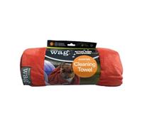 Henry Wag Red Pet Cleaning Towel - Soft & Highly Absorbent Microfibre, Muddy Pet Accessories, Quick Drying - Designed for Dogs - GRS Recycled Polyester - Large (150 x 100cm)