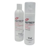 Henry Wag Refresh Baby Powder Smooth Coat Shampoo & Fragrance Spray Combo