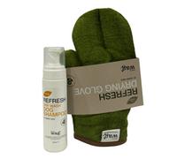 Henry Wag Refresh Peach Dry Wash Shampoo And Drying Glove