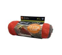 Henry Wag Small Red Dog Drying Coat
