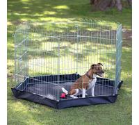 Henry Wagg Metal Pet Play Pen, 6 Sided with Base (63cm x 76cm)