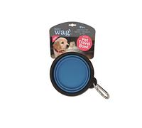 Henry Wag Travel Bowl - Vital Hydration For Outdoor Adventures - Easy Storage, Carry Clip, Dishwasher Free, BPA Free - (750ml)