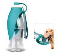 Henry Wag Blue Water Bottle w/ Leaf Bowl