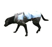 Henry Wag Waterproof Dog Coat Blue/grey (Xxl)