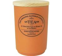 Henry Watson - Airtight Tea Canister - Terracotta, Made in England - 11cm x 16cm The Original Suffolk Collection.