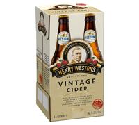 Henry Westons Vintage - 8.2% 4X500ml