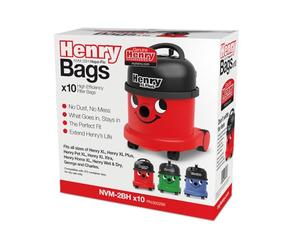 Henry XL HepaFlo Filter Bags, NVM 2BH, Pack of 10 Genuine Vacuum Bags