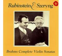 Henryk Szeryng [Vn], Artur Rubi - Brahms: Violin Sonatas [Remaste