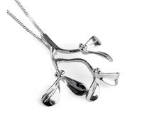 HENRYKA Kiss Me Under The Mistletoe Necklace in 925 Sterling Silver