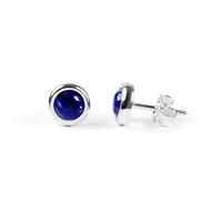 HENRYKA Minimalist Round Stud Earrings with Presentation Box