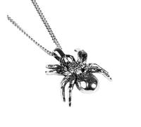 HENRYKA Tarantula Spider Sterling Silver Necklace, Spider Jewelry, Insect Necklace, Gothic Halloween, Lover Gift