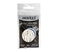 Henrys A01002 S01/Yo-Yo Cords, Set of 6, White