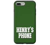 Henry's Phone Henry Name Personalized White Green Case for iPhone 7 Plus/8 Plus