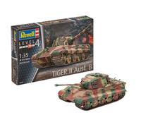Henschel Turret Tiger II Ausf.B German Tank Model Kit Revell King 1:35 03249