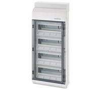Hensel 6100006 KV 9448 Distribution board 48 partitions 4 rows Sur...