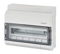 Hensel 6100225 Distribution board Surface-mount 18 partitions 1 row