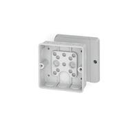 Hensel 62000267 Junction Box 98x98x55mm Grey IP55 1piece