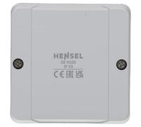 Hensel Cable Junction Box DE 9320 Empty Box, housing for mounting on The Wall/Ceiling, 4012591600435, White
