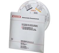 Hensel Datenscheibe Personenschutz f.CU 4012591775010