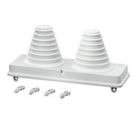 Hensel MI FP 72 Attachment Flange With Cable Gland 2x30-72mm - Mi FP 72