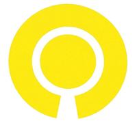 Henselite Bowls Marker Labels (Pack of 4) in Yellow Henselite Yellow