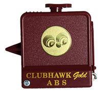 Henselite Clubhawk Gold ABS 9ft String Bowls Measure (Burgundy)