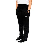 Henselite Highwaist Band Lawn Bowls Trousers for Women-Color Black-Waist 20, 29 inch Leg Length
