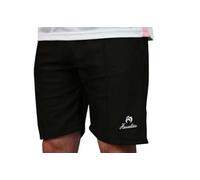Henselite Lawn Bowling Sports Shorts in White, Black and Grey (2XL, Black)
