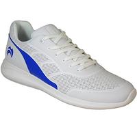 Henselite Mens HM74 Lightweight Impact X Lawn Bowls Shoes White/Blue UK 9