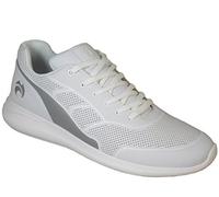 Henselite Mens HM74 Lightweight Impact X Lawn Bowls Shoes White/Grey UK 9