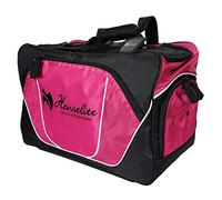 Henselite Professional Sport Lawn Bowls Bag Pink and Black