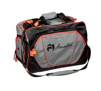 Henselite Professional Sports Lawn Bowling Bag (Black-Grey-Orange)