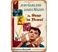 Henson A Star Is Born Judy Garland James Mason vintage Tin Sign Logo 12 * 8 inches Advertising Eye-Catching Wall Decoration