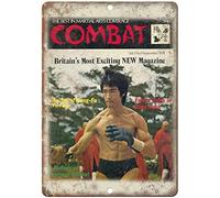 Henson Bruce Lee Combat Nostalgic Art Beautiful Traditional Tin Sign Metal Painted Modern Wall Decoration Art Poster Game Room House Rules Street Sign