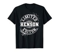 HENSON Funny Surname Family Tree Birthday Reunion Gift Idea T-Shirt