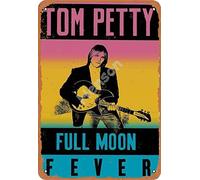 Henson Tom Petty Full Moon Fever vintage Tin Sign Logo 12 * 8 inches Advertising Eye-Catching Wall Decoration