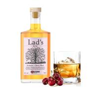 Henstone Lad’s Rum - Evolution Cherry Wood - 41% ABV Golden Rum with Charred Cherry Wood Stave, Chef-Collaborated “Shropshire Lad” Release - 70 cl