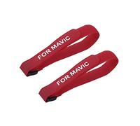 Hensych 2pcs Universal Propeller Stabilizers Fixing Strap 20x380mm for Mini 3 Pro/Mavic 3/Mavic Air 2/Air 2S/Mavic Mini/Mavic Mini 2/Mini SE/Mavic 2 Pro Zoom/Mavic Pro/Fimi X8SE(red)