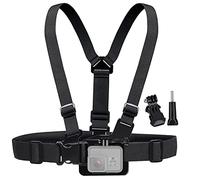Hensych Adjustable Body Mount Belt Chest Strap with J Hook Mount & Long Screw for Go-Pro HERO 10/9/8/7/6/5 /4/3+ /3/2 /1, Xiaoyi and Other Action Cameras