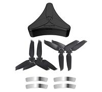 Hensych for FPV Combo Propeller Storage Case 5328S Propellers for FPV Combo 5328S Propellers Blade Props Box Anti-fall Protection (Case+2 Pairs Silver Tip Propellers)