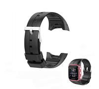 Hensych Replacement Wrist Strap Sport Bracelet Watch Band for Polar M400 M430 GPS Running Watch (Black)