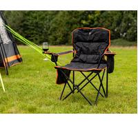 OLPRO Henwick Padded Folding Camp Chair Orange & Black, Orange