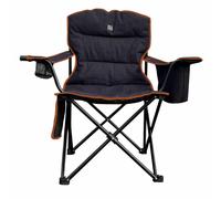 Henwick Padded Folding Camp Chair Orange & Black Olpro Multi One Size