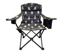 Henwick Patterned Padded Folding Camping Chair Limited Edition Olpro Multi One Size